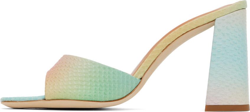 Staud Multicolor Sloane Heeled Sandals - Picture 3