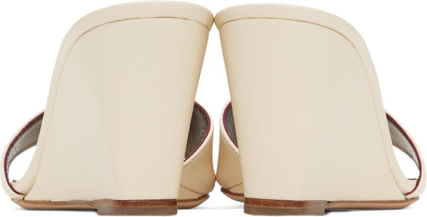 Staud Off-White Billie Wedge HeeledSandals