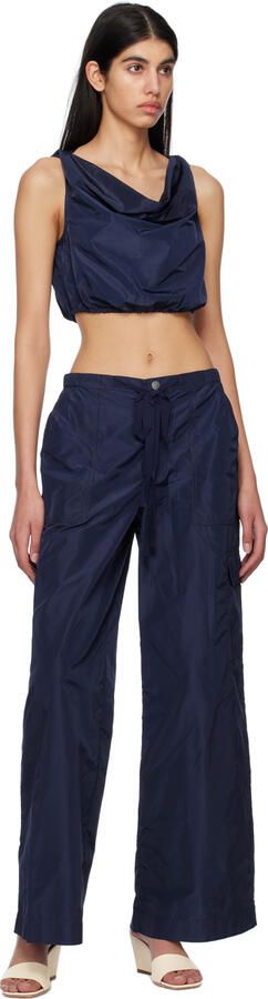 Staud Off-White Billie Wedge HeeledSandals - Picture 4