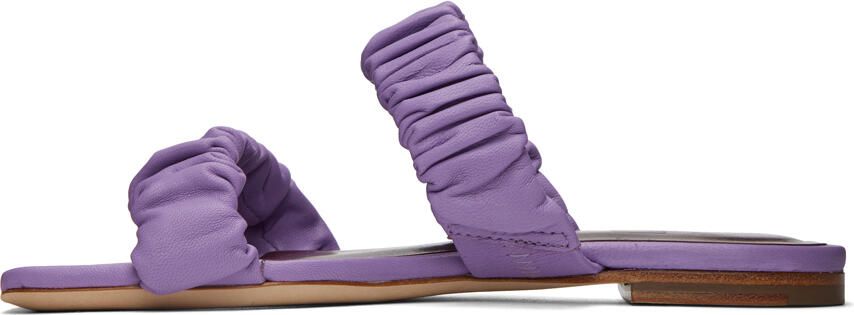 Staud Purple Maya Sandals - Picture 3