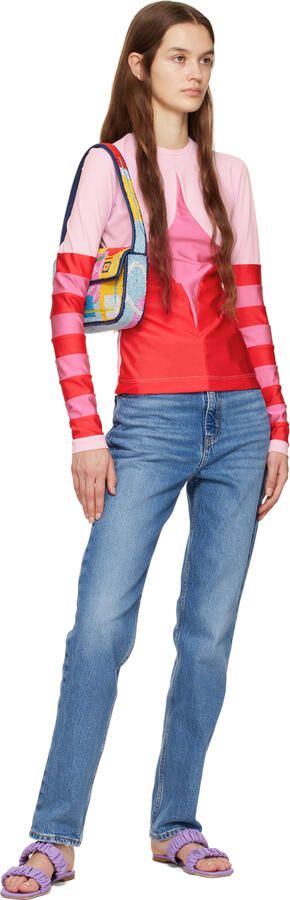 Staud Purple Maya Sandals - Picture 4