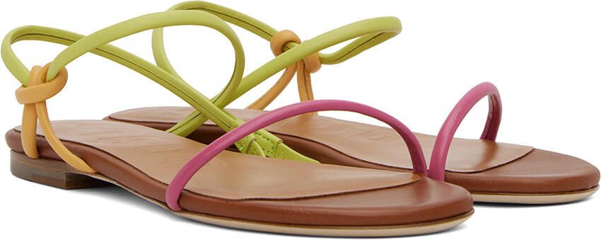 Staud Tan Laurel Sandals - Picture 2