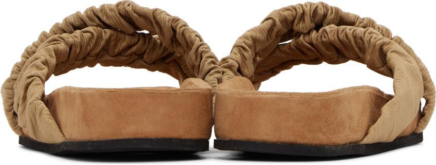 Staud Tan Michel Sandals