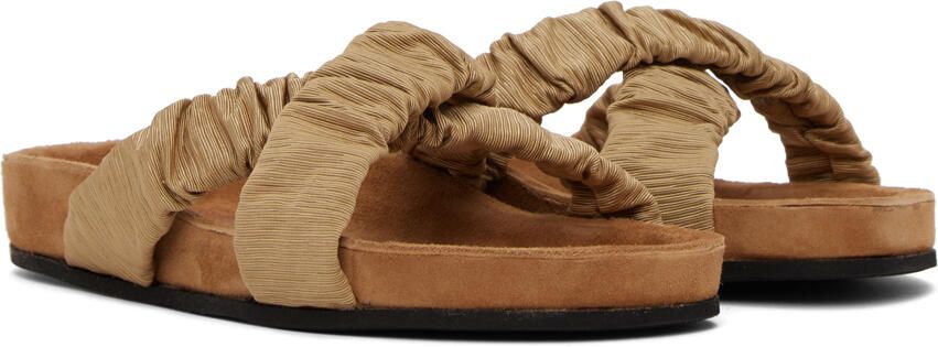 Staud Tan Michel Sandals - Picture 2