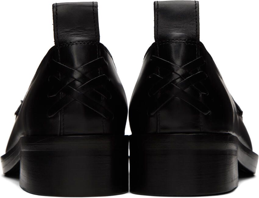 Stefan Cooke Black Leather Loafers