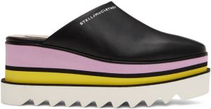 Stella McCartney Black Sneak-Elyse Platform Loafers