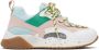 Stella McCartney Kids Pink & White Colorblock Sneakers - Thumbnail 1