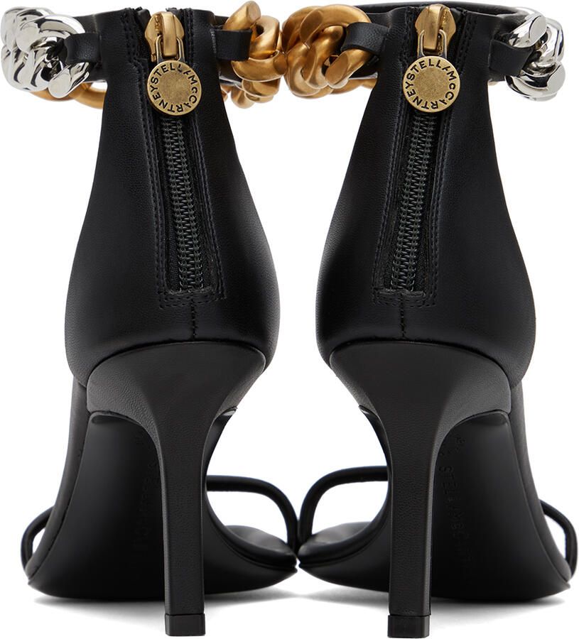 Stella McCartney Black Falabella Heels