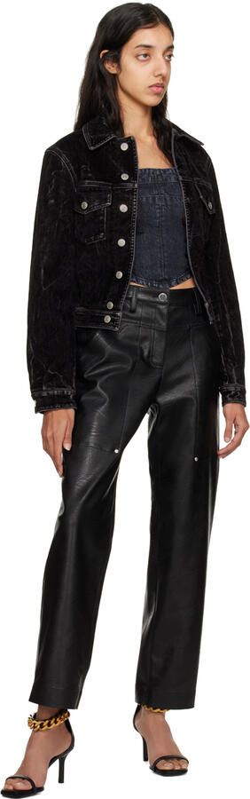 Stella McCartney Black Falabella Heels - Picture 4