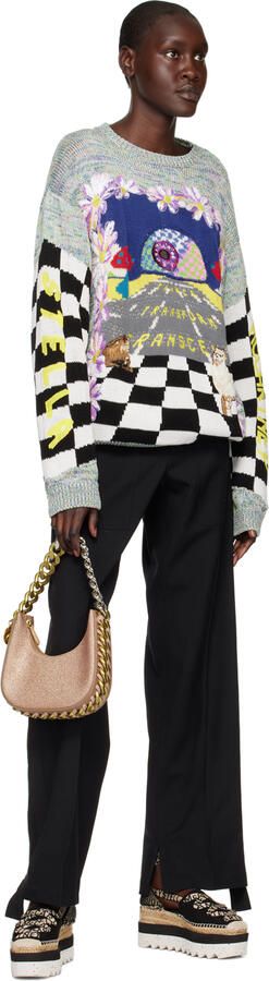 Stella McCartney Black Platform Gaia Espadrilles - Picture 4