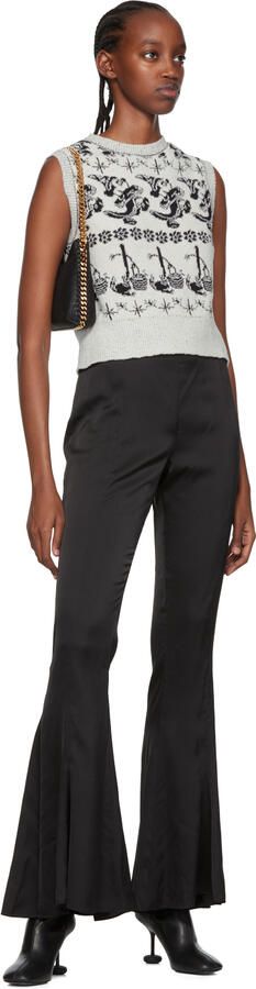 Stella McCartney Black Shroom Heel Boots - Picture 4