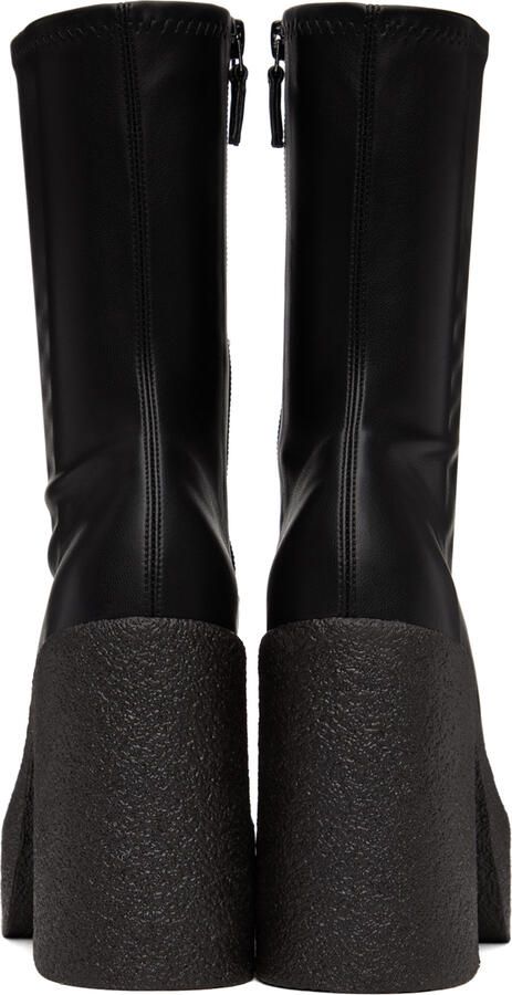 Stella McCartney Black Skyla Heeled Boots - Picture 5