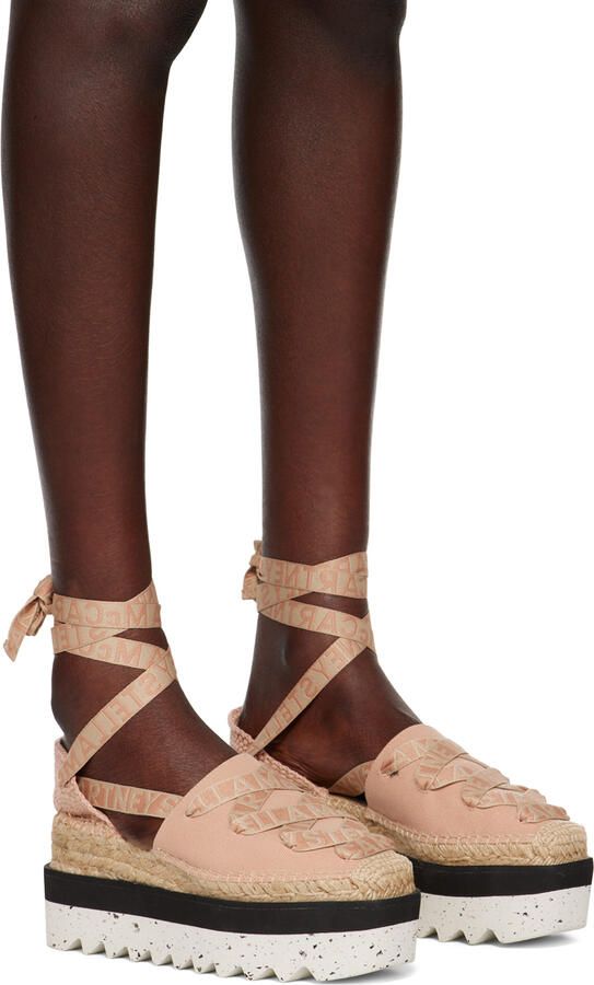 Stella McCartney Pink Platform Gaia Espadrilles - Picture 2