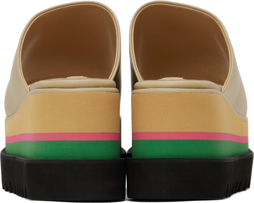 Stella McCartney Tan Sneak-Elyse Sandals