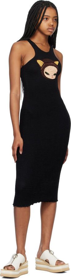 Stella McCartney White & Beige Scuba Slides - Picture 5