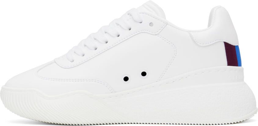 Stella McCartney White Runner Loop Sneakers - Picture 3