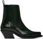 Stine Goya Green Gurly Ankle Boots - Thumbnail 1