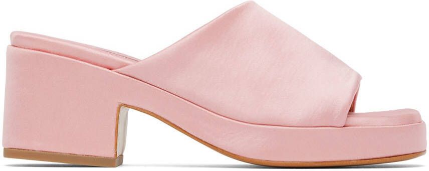 Stine Goya Pink Borage Heeled Sandals