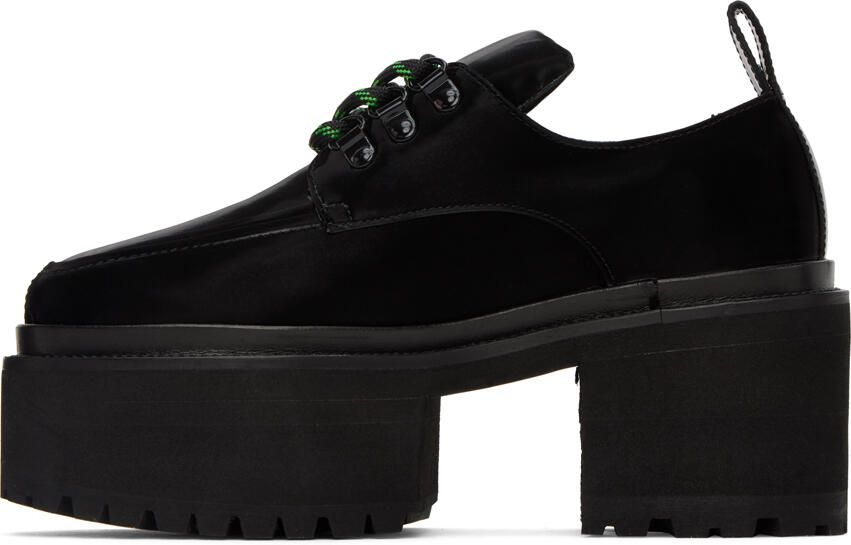 Stine Goya Black Elly Oxfords - Picture 2