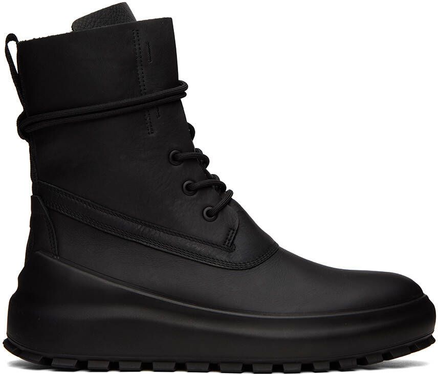 Stone Island Shadow Project Black Duck Boots
