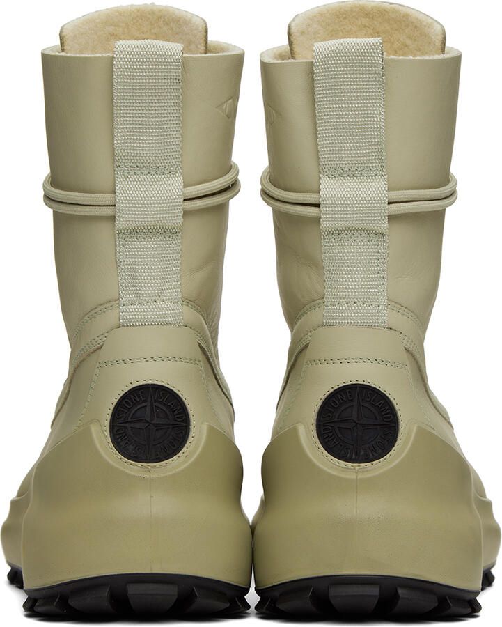 Stone Island Shadow Project Off-White Duck Boots - Picture 2