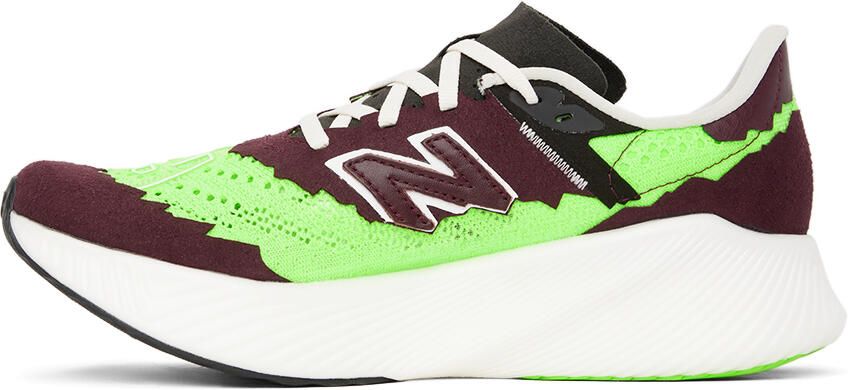 Stone Island Brown & Green New Balance Edition RC Elite V2 Sneakers - Picture 4