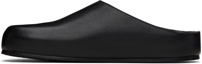 Studio Nicholson Black Wearing Clogs - Picture 4