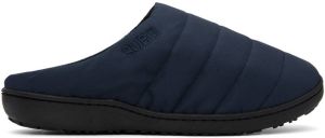SUBU Navy Quilted Nannen Slippers