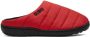 SUBU Red Quilted Slippers - Thumbnail 1