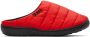 SUBU Red Quilted Slippers - Thumbnail 1