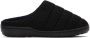 SUBU SSENSE Exclusive Black Quilted Slippers - Thumbnail 1