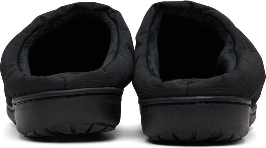 SUBU Black Quilted Nannen Slippers