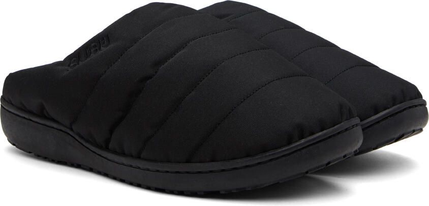 SUBU Black Quilted Nannen Slippers - Picture 2