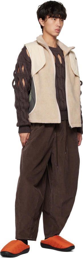 SUBU Orange Nannen Slippers - Picture 4