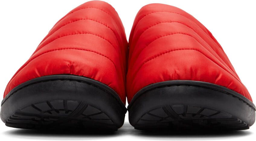SUBU Red Quilted Slippers - Picture 2