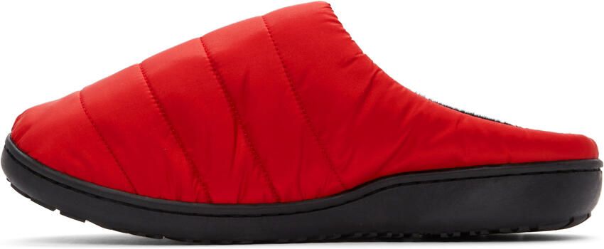 SUBU Red Quilted Slippers - Picture 3