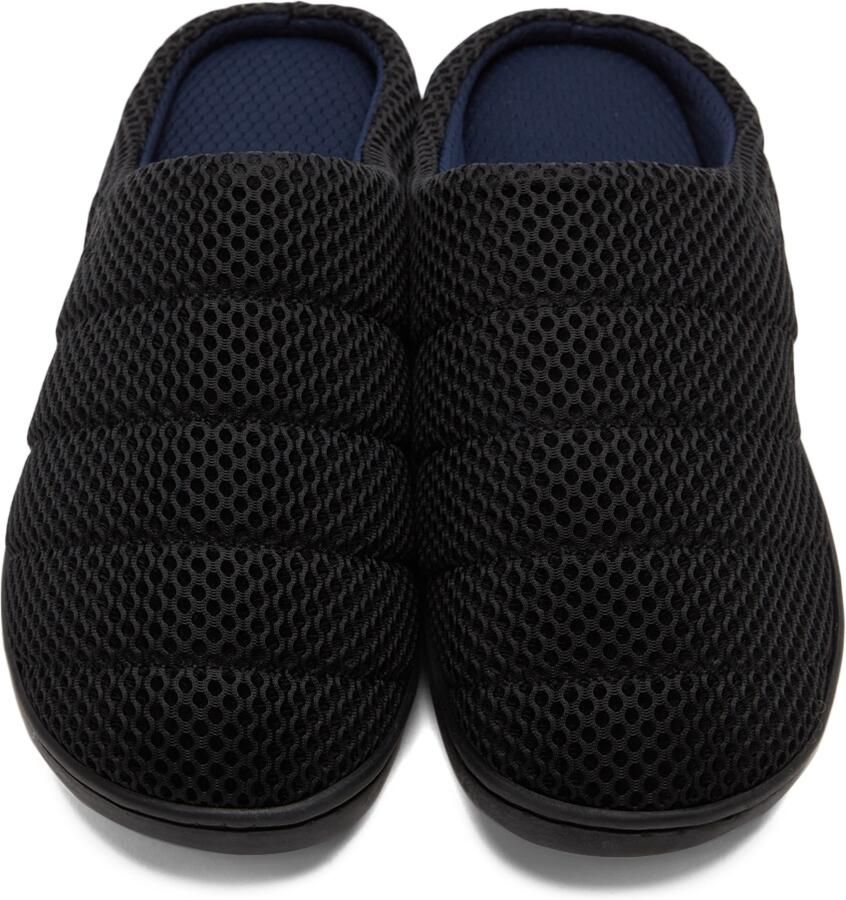 SUBU SSENSE Exclusive Black Quilted Slippers