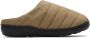 SUBU Taupe Quilted Nannen Slippers - Thumbnail 1