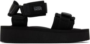 Suicoke Black CEL-PO Sandals