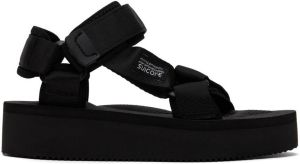 Suicoke Black DEPA-2PO Sandals