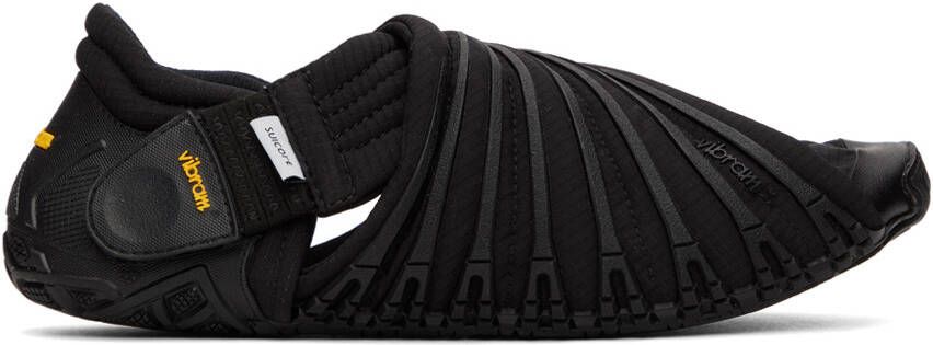 Suicoke Black FUTON-LO Sandals