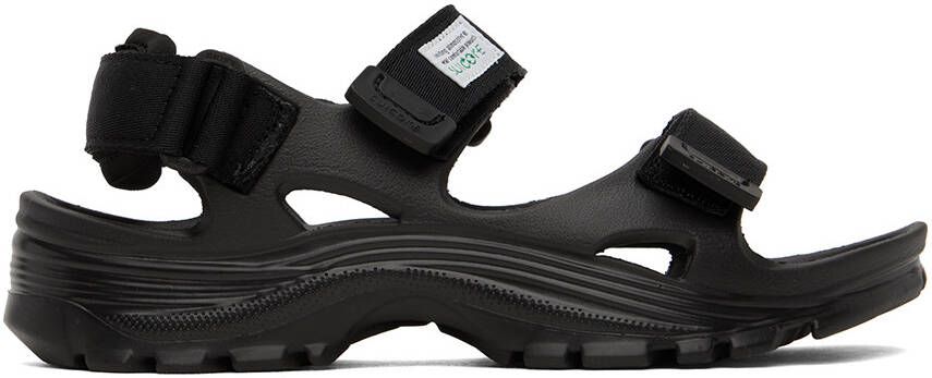 Suicoke Black Wake Sandals