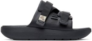 Suicoke Black ZAVO-2EU Sandals