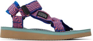 Suicoke Blue & Orange DEPA-JC01 Sandals