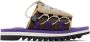 Suicoke Brown & Purple DAO-2ab Sandals - Thumbnail 1
