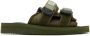 Suicoke Khaki MOTO-Cab Sandals - Thumbnail 1