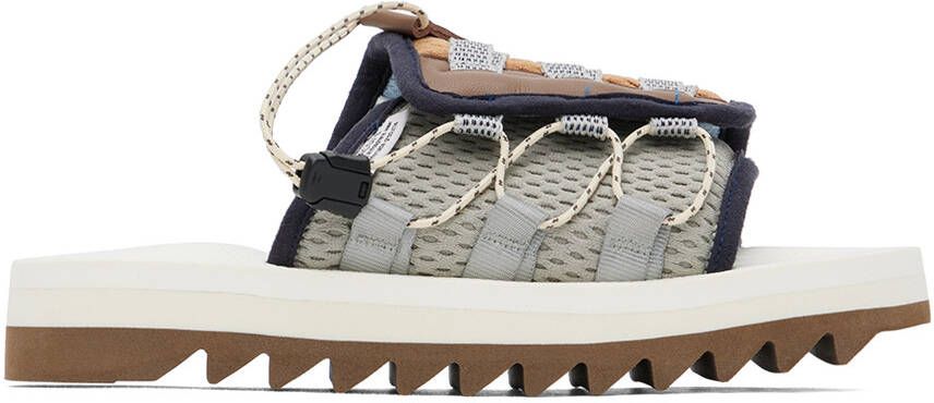 Suicoke Navy & White DAO-2ab Sandals