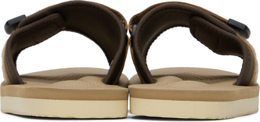 Suicoke Beige & Tan PADRI Sandals - Picture 5