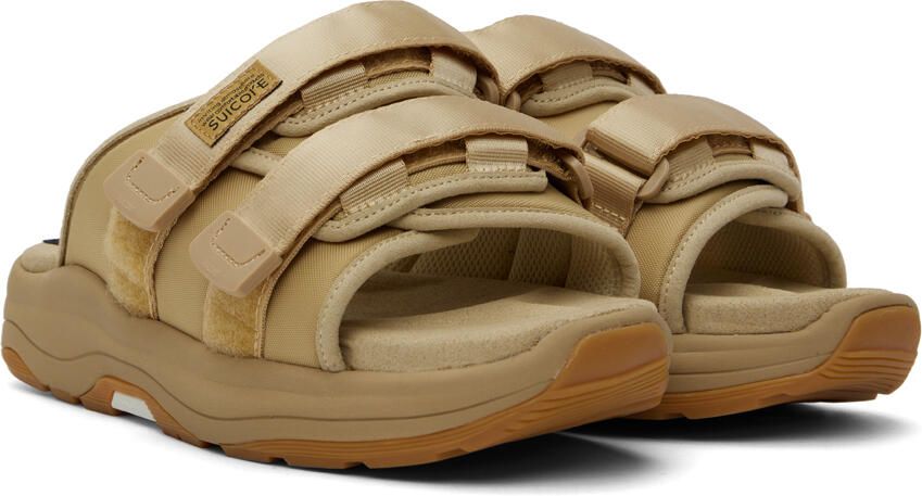 Suicoke Beige MOTO-Run Sandals - Picture 3