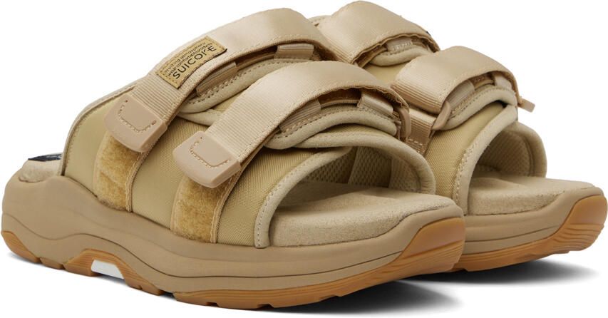 Suicoke Beige MOTO-Run Sandals - Picture 4